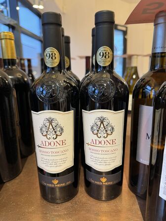 6 fl. Collemattoni Adone Rosso Toscana IGT 2019 MOMSFRI