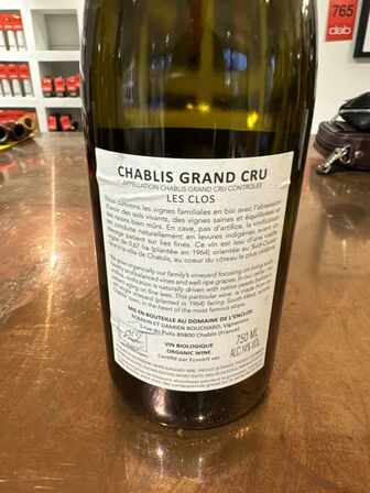 1 fl. Domaine de l'enclos chablis grand cru - les clos chablis 2019 MOMSFRI