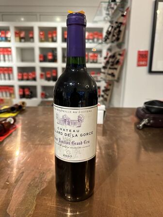 1 fl. Chateau gaillard de la  gorce Saint-Emilion Grand Cru 2007 MOMSFRI