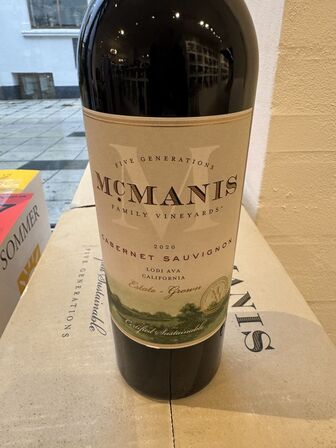 12 fl. McManis Cabernet Sauvignon 2020 MOMSFRI