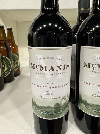 7 fl. McManis Cabernet Sauvignon 2020 MOMSFRI