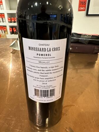 1 fl. Château Monregard La Croix Pomerol 2014 MOMSFRI