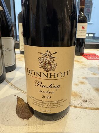 3 fl. Dönnhoff Riesling trocken 2020 MOMSFRI