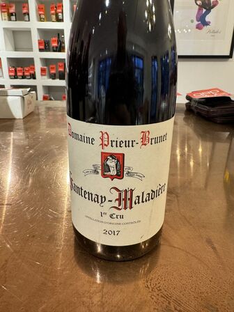 1 fl. Domaine Prieur Brunet Santenay Maladiere 1er Cru 2017 MOMSFRI