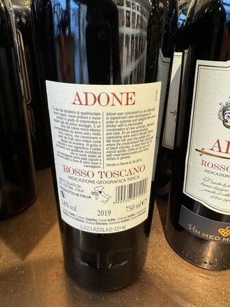 6 fl. Collemattoni Adone Rosso Toscana IGT 2019 MOMSFRI