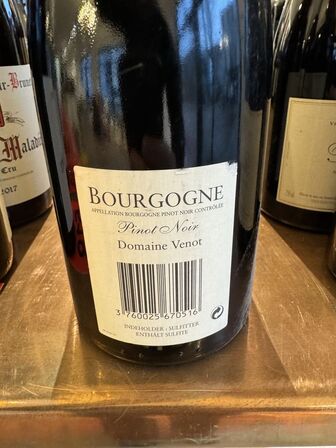 2 fl. Domaine Vernot Bourgogne Pinot Noir 2007 MOMSFRI