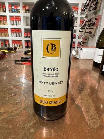 1 fl. Bruna Grimaldi Barolo Bricco Ambrogio 2012 MOMSFRI