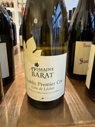 2 fl. Domaine Barat Chablis Premier Cru Côte de Léchet 2019 MOMSFRI