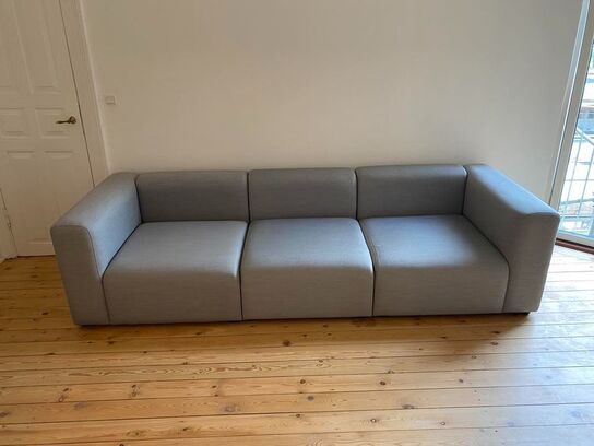 HAY Mags 3 seater med puf og puder