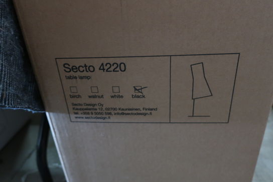 Bordlampe SECTO DESIGN Secto 4220