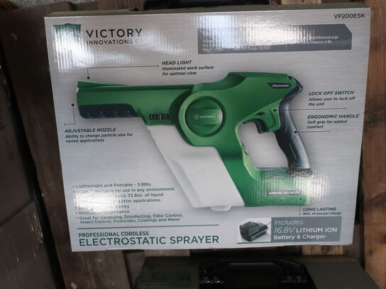 Victory electrostatic sprayer