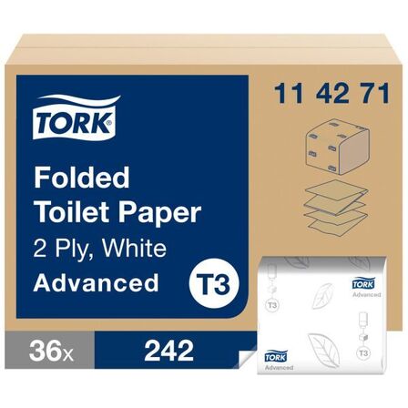 Toiletpapir bl.a. TORK (læs beskrivelse)