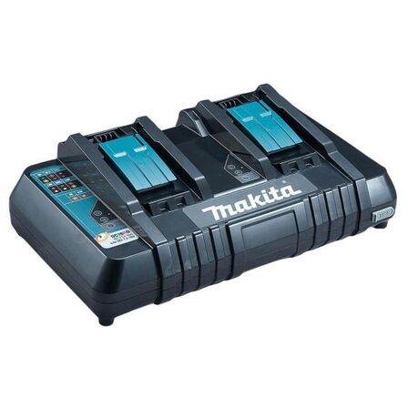 MAKITA Dobbeltlader 18V/u EMB I MAKPAC !