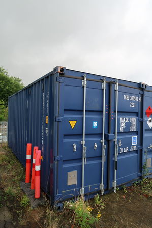 20' Container med indhold