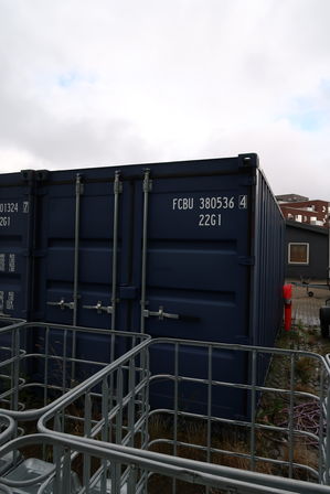 20' Container med indhold