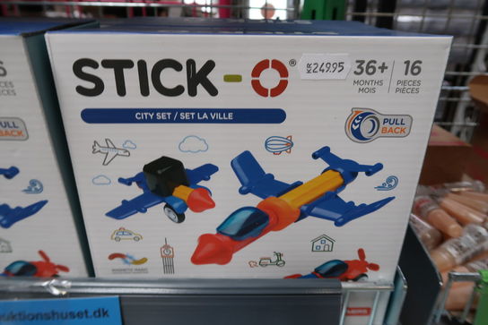 6 pk. Magformers Stick-O City-sæt 16 dele