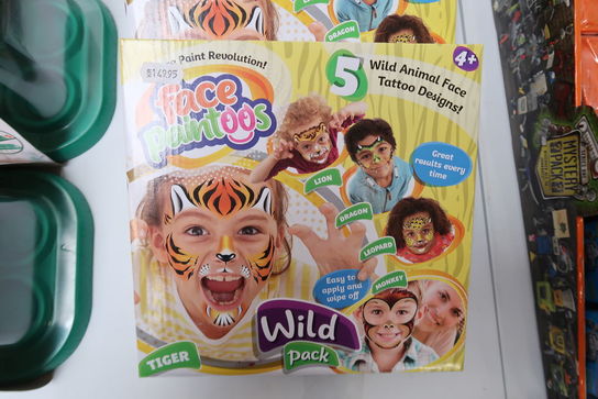 5 pk. Face Paintoos Wild Pack – 5 stk