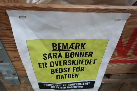 Stort parti sara bønner - BEMÆRK DATO 20/07/22