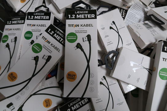 Stort parti Titan nylon kabel android 1,2 meter