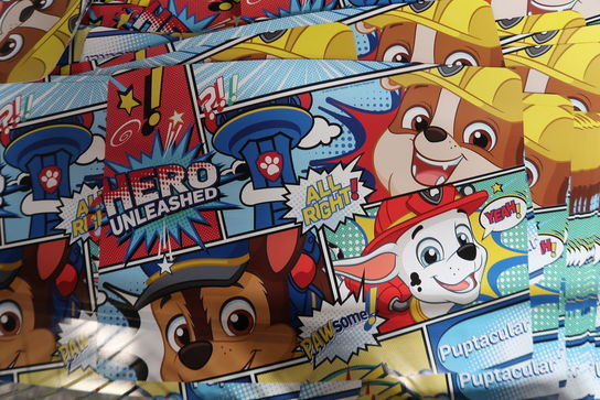 Stort parti PAW PATROL WATERPROOF MEAL PAD