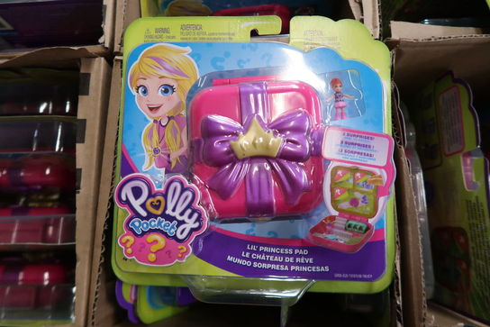 16 stk. Polly Pocket – Lille prinsesse kuffert (4 ks.)