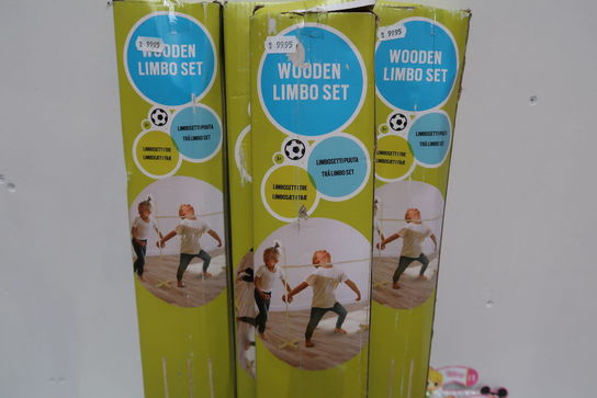 4 pk. Spring Summer - Wooden Limbo sæt 