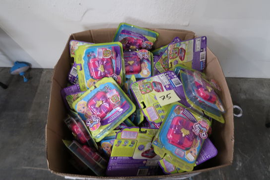 75 pk. Polly Pocket Hidden Hideouts