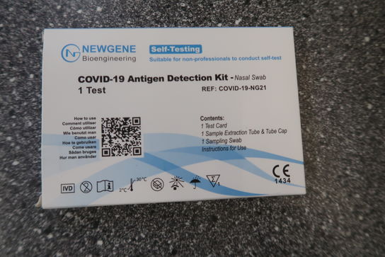 114 pk. Covid-19 Antigen Detection Kit 