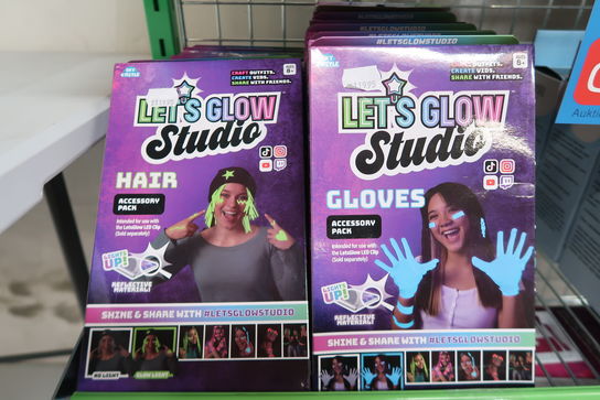 12 stk. Let's Glow Studio Accessory Hair Craft Kit