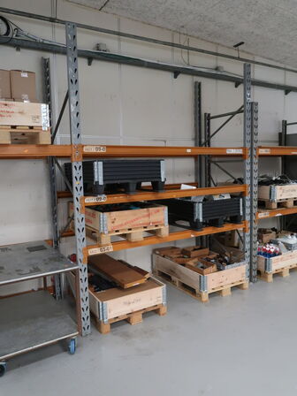 Pallereol (3 sektion) uden indhold