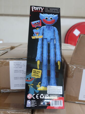 Ca. 500 stk. POPPY PLAYTIME 12" Action figurer "Huggy Wuggy"