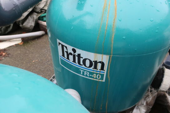 2 stk. sandfilter TRITON TR-40