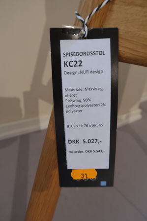 Spisebordsstol KC22