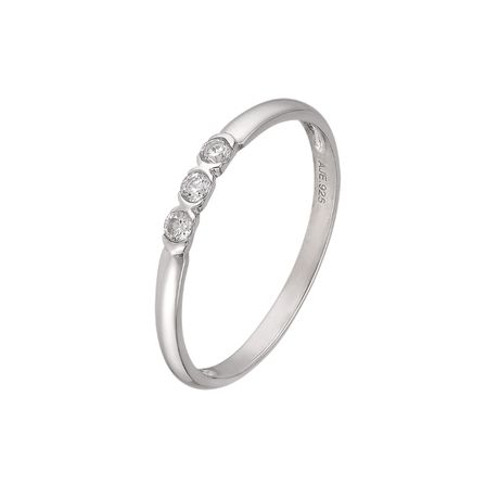 Clear Infinity Ring - Str. S/52-53 mm.