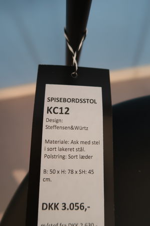 Spisebordsstol KC12