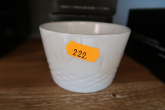 7 stk. skåle FREDERIK BAGGER Crispy Porcelain Bowl 1