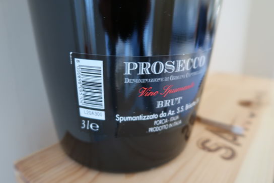 5 fl. mousserende vin SANSIBAR Prosecco - 3 liter