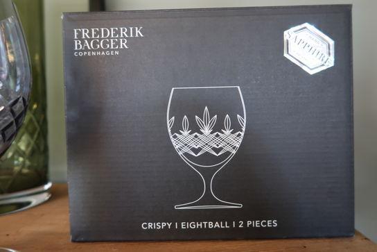 6 stk. glas FREDERIK BAGGER Crispy Eightball