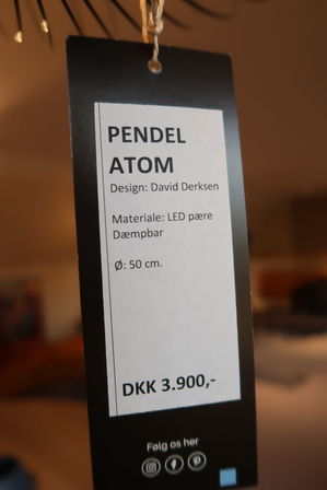 2 stk. pendler ATOM