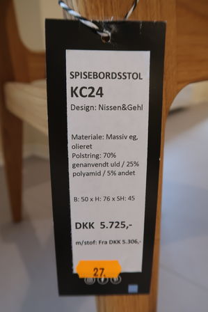 Spisebordsstol KC24