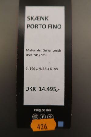 Skænk PORTO FINO