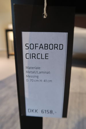 Sofabord CIRCLE