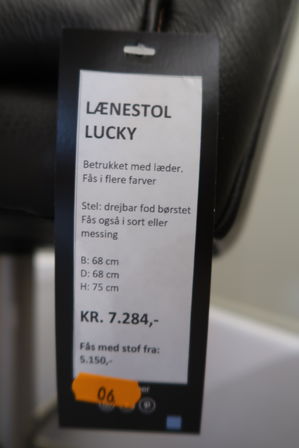 Lænestol LUCKY