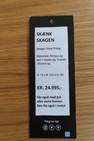 Skænk SKAGEN