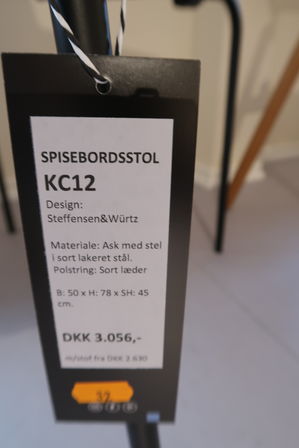 Spisebordsstol KC12