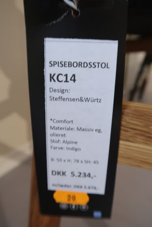 Spisebordsstol KC14