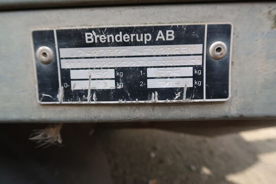 Trailer BRENDERUP B03 750kg