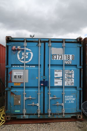 20' container med el