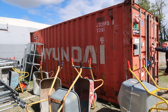 20' container med el (se beskrivelse)