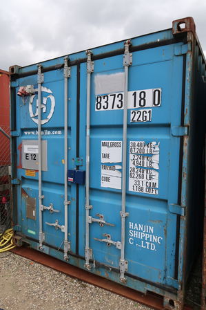 20' container med el